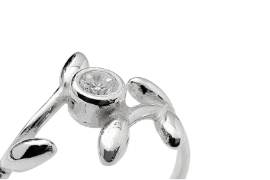 Silver ring - Leaves 3 Silver ring - Leaves 3