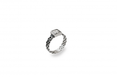 Silver ring with Zircon Silver ring with Zircon