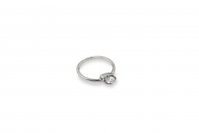 Silver ring with Zircon 1 Silver ring with Zircon 1