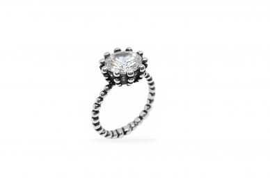 Silver ring with Zircon Silver ring with Zircon