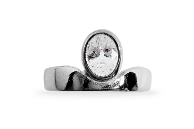 Silver ring with Zircon 2 Silver ring with Zircon 2