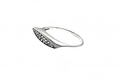 Silver ring with zircon Ž0000600220 1 Silver ring with zircon Ž0000600220 1