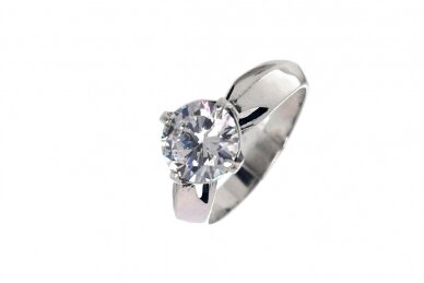 Sterling silver ring with Cubic Zirconia Z1835350430