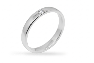 Silver ring with a small zircon Ž0000500220 Silver ring with a small zircon Ž0000500220