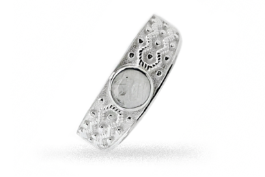 Silver ring with Moonstone 2 Silver ring with Moonstone 2