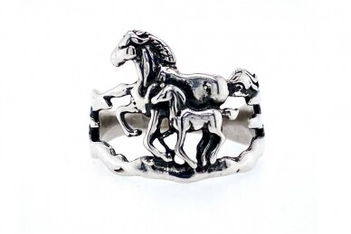 Horse Silver Ring Z0689350350