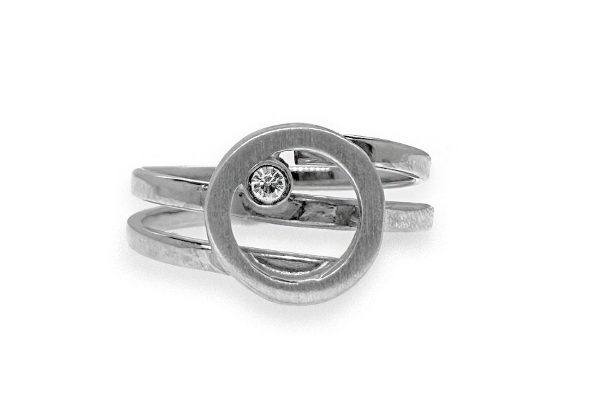 Silver ring with Zircon Ž0000700240 1 Silver ring with Zircon Ž0000700240 1