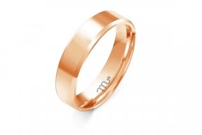 Gold wedding rings C-104 5.5mm