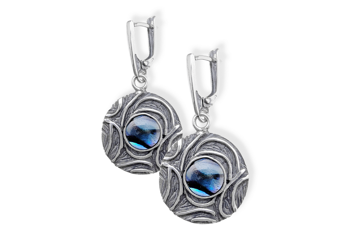 Exclusive earrings with Mother of Pearl 1
