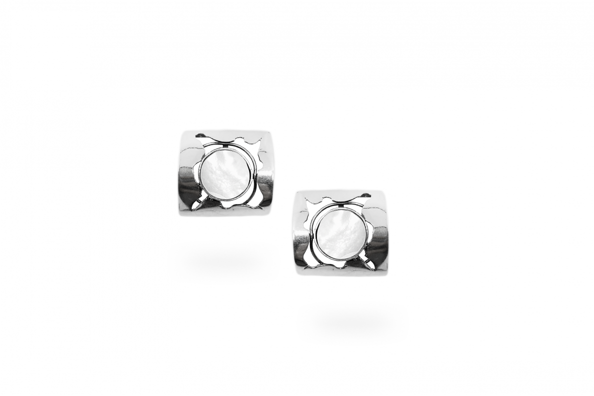 Exclusive earrings with Mother of Pearl