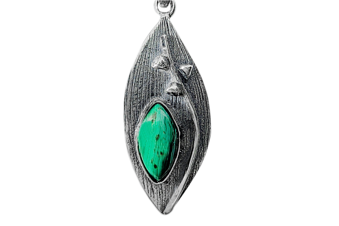 Exclusive pendant with Malachite 2 Exclusive pendant with Malachite 2