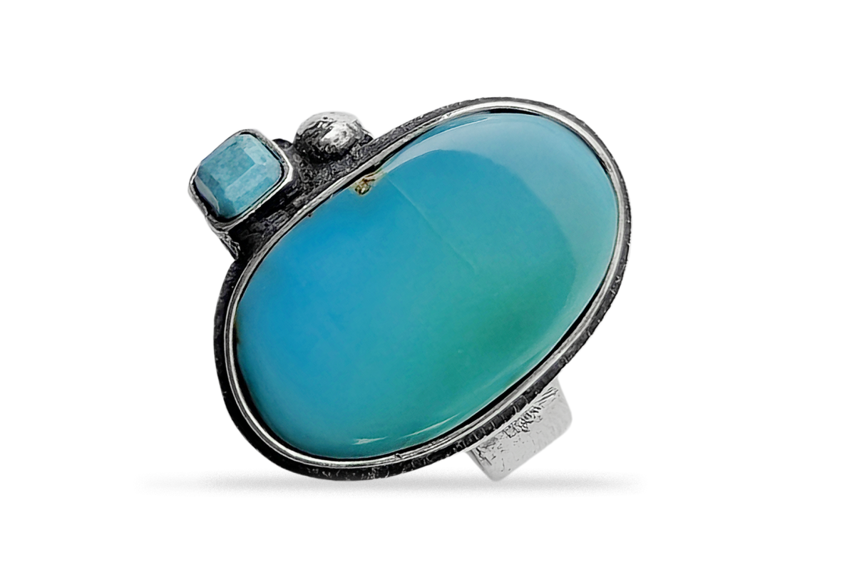 Exclusive ring with Turquoise 1