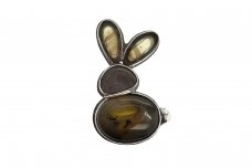 Exclusive brooch - pendant - Bunny