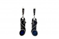 Exclusive earrings with Kyanite