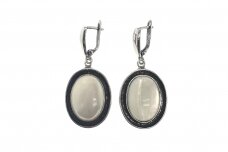 Exclusive earrings with mother of pearl