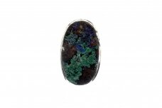 Exclusive ring with chrysocolla