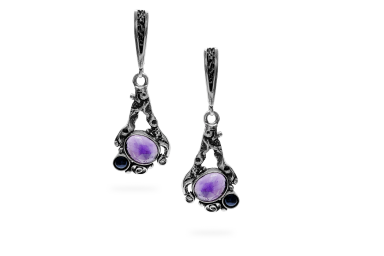 Exclusive earrings with Amethyst Exclusive earrings with Amethyst