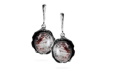 Exclusive earrings with Quartz Exclusive earrings with Quartz