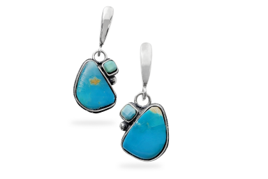 Exclusive earrings with Turquoise Exclusive earrings with Turquoise