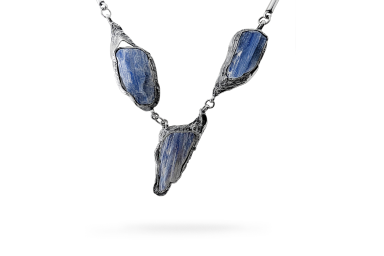 Exclusive necklace with Kyanite Exclusive necklace with Kyanite
