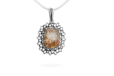 Exclusive pendant with Quartz