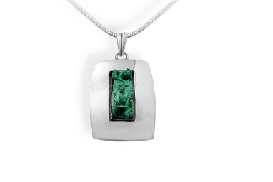 Exclusive pendant with Malachite