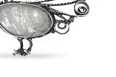 Exclusive brooch - Quartz Peacock 1 Exclusive brooch - Quartz Peacock 1