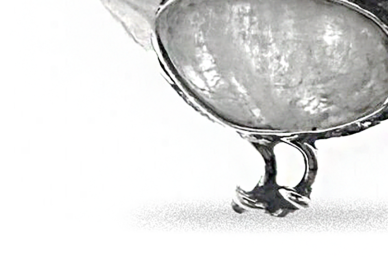 Exclusive brooch - Quartz Peacock 2 Exclusive brooch - Quartz Peacock 2