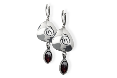 Exclusive earrings with Garnets 1 Exclusive earrings with Garnets 1