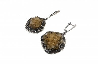 Exclusive earrings with Quartz 1