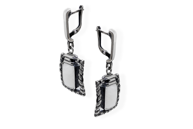 Exclusive earrings with Moonstone 1 Exclusive earrings with Moonstone 1