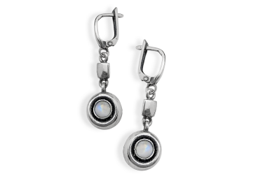 Exclusive earrings with Moonstone 2 Exclusive earrings with Moonstone 2
