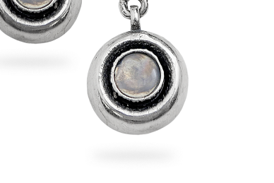 Exclusive earrings with Moonstone 3 Exclusive earrings with Moonstone 3