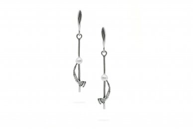 Exclusive earrings with Pearls
