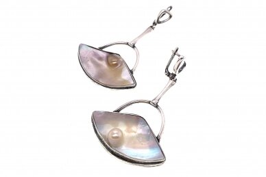 Earrings with Mother of pearl 1