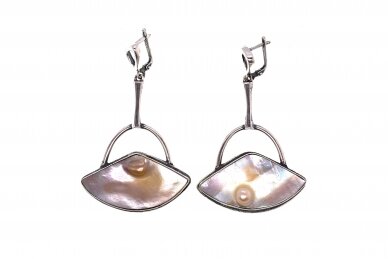 Earrings with Mother of pearl