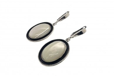 Exclusive earrings with mother of pearl 1