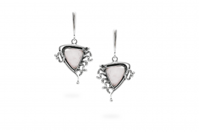 Exclusive earrings with Rose Quartz Exclusive earrings with Rose Quartz