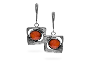 Exclusive earrings with Fire Agate Exclusive earrings with Fire Agate