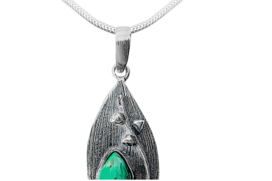 Exclusive pendant with Malachite 1 Exclusive pendant with Malachite 1