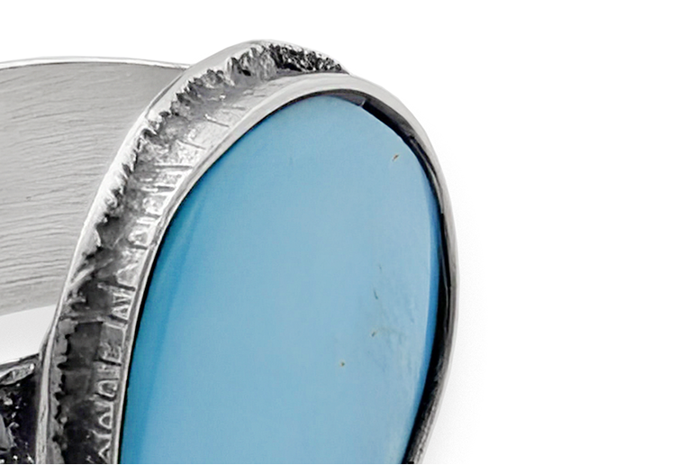 Exclusive ring with Turquoise 4 Exclusive ring with Turquoise 4