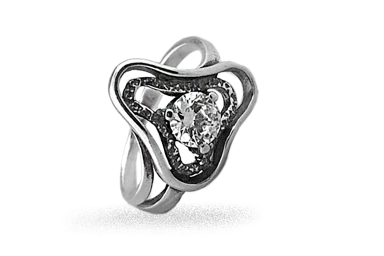 Ring with Cubic Zirconia Z1394350300