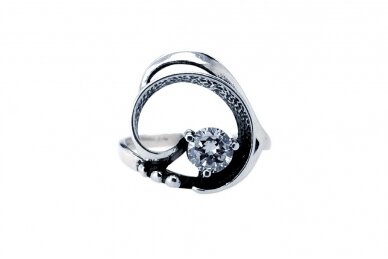 Ring with Cubic Zirconia Z1405350320