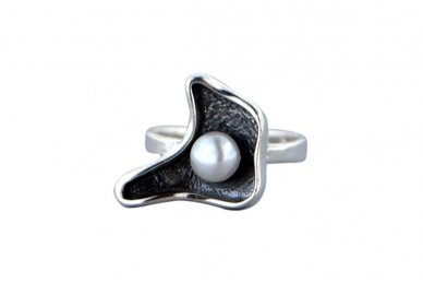 Rings with cultivated freshwater pearl Z0719350430